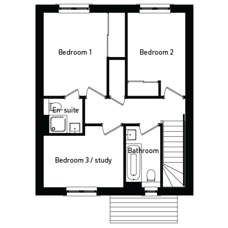 Bateman floorplan FF AS